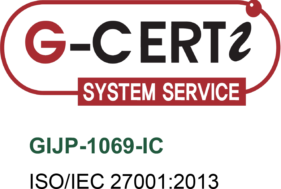 G-CERTi SYSTEM SERVICE GIJP-1069-IC ISO/IEC 27001:2013